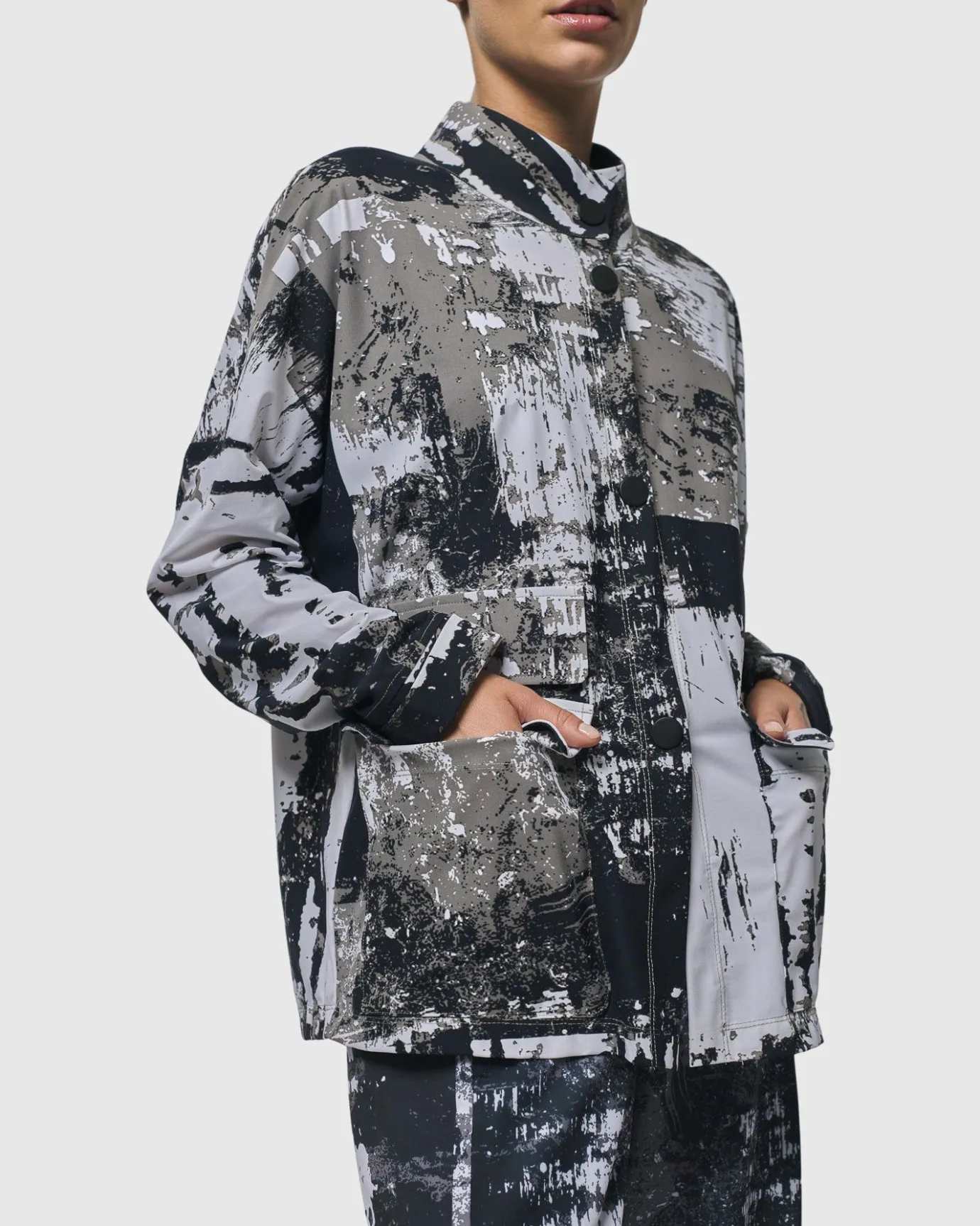 Women Alembika Plus<Digi Tech Jacket, Marble
