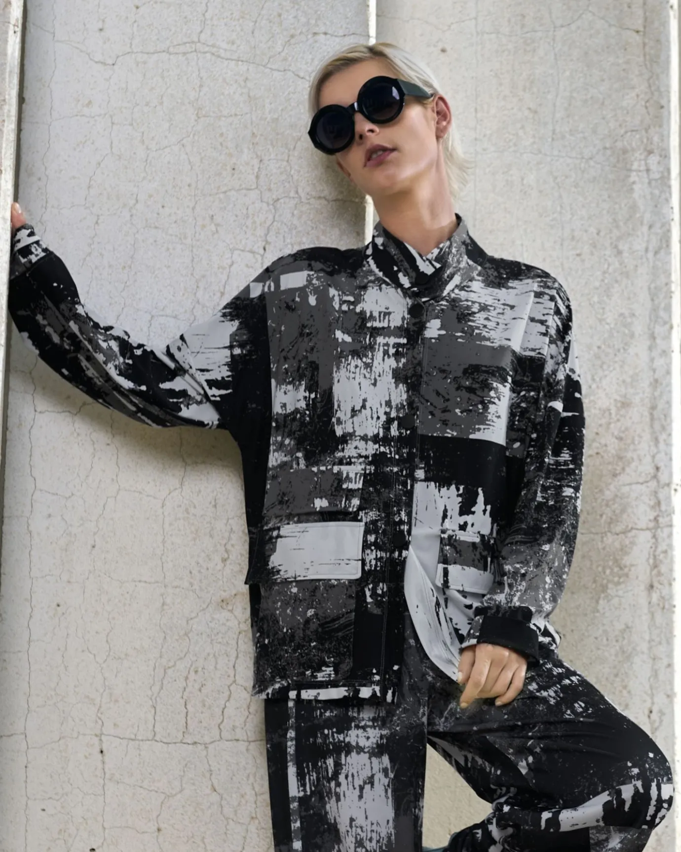 Women Alembika Plus<Digi Tech Jacket, Marble