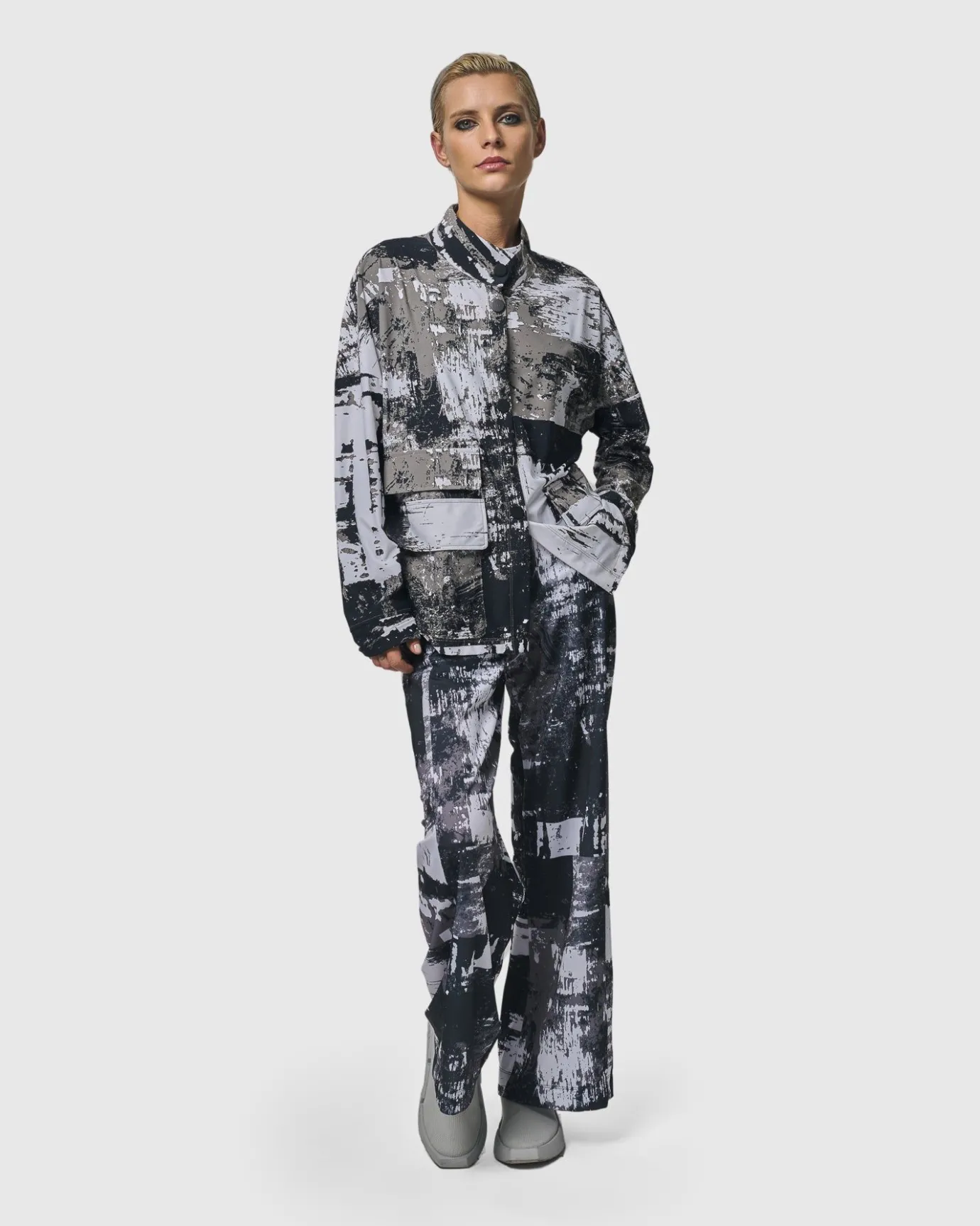 Women Alembika Jackets<Digi Tech Jacket, Marble