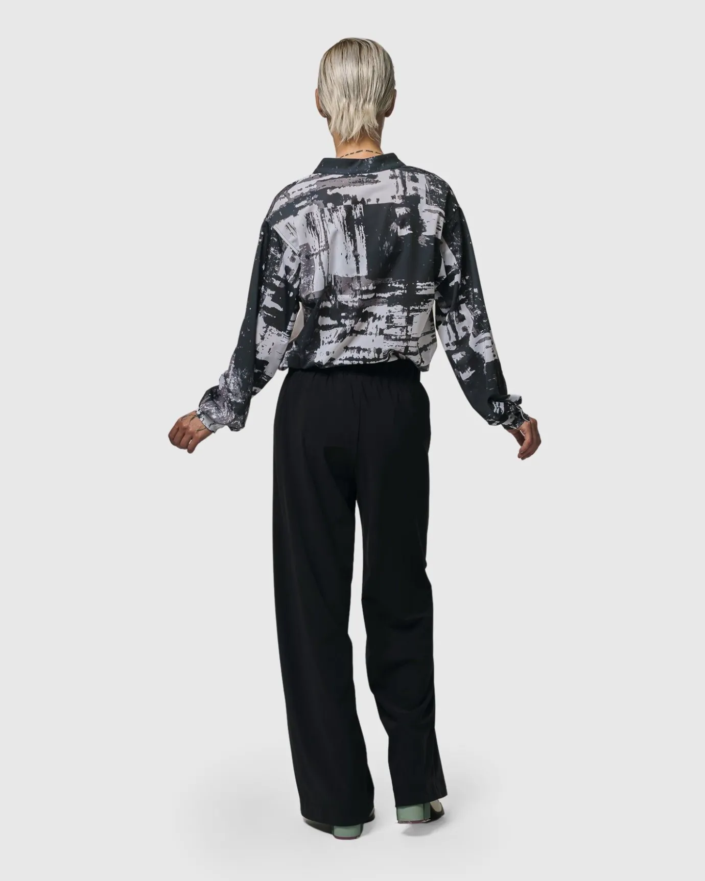 Women Alembika Tops & Tunics<Digi V-Neck Pullover Top, Marble