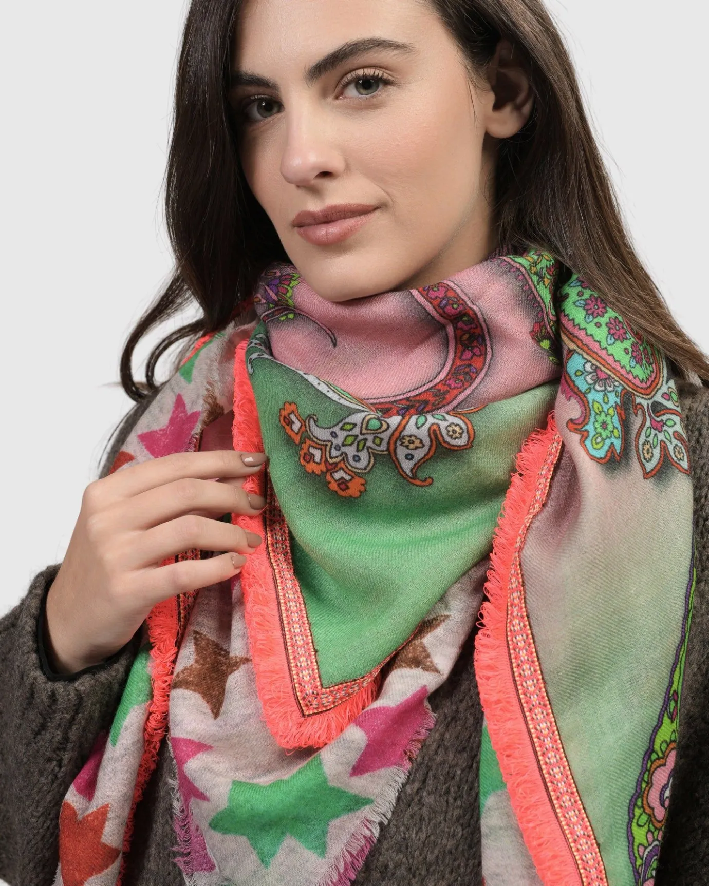 Women Alembika Scarves & Wraps<Discoteque Scarf, Stars