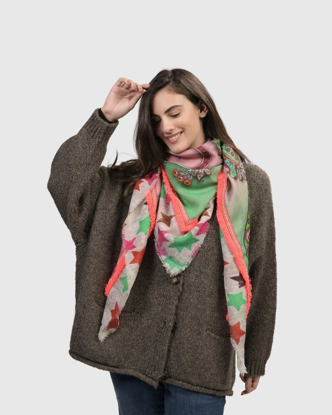 Women Alembika Scarves & Wraps<Discoteque Scarf, Stars