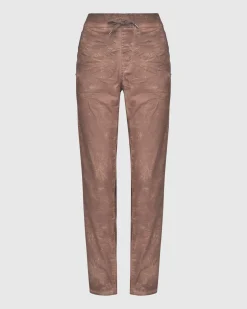 Women Alembika Plus<Distressed Iconic Stretch Jeans, Brown Wash