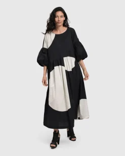 Women Alembika Plus<Donna Effortless Dress, Mono