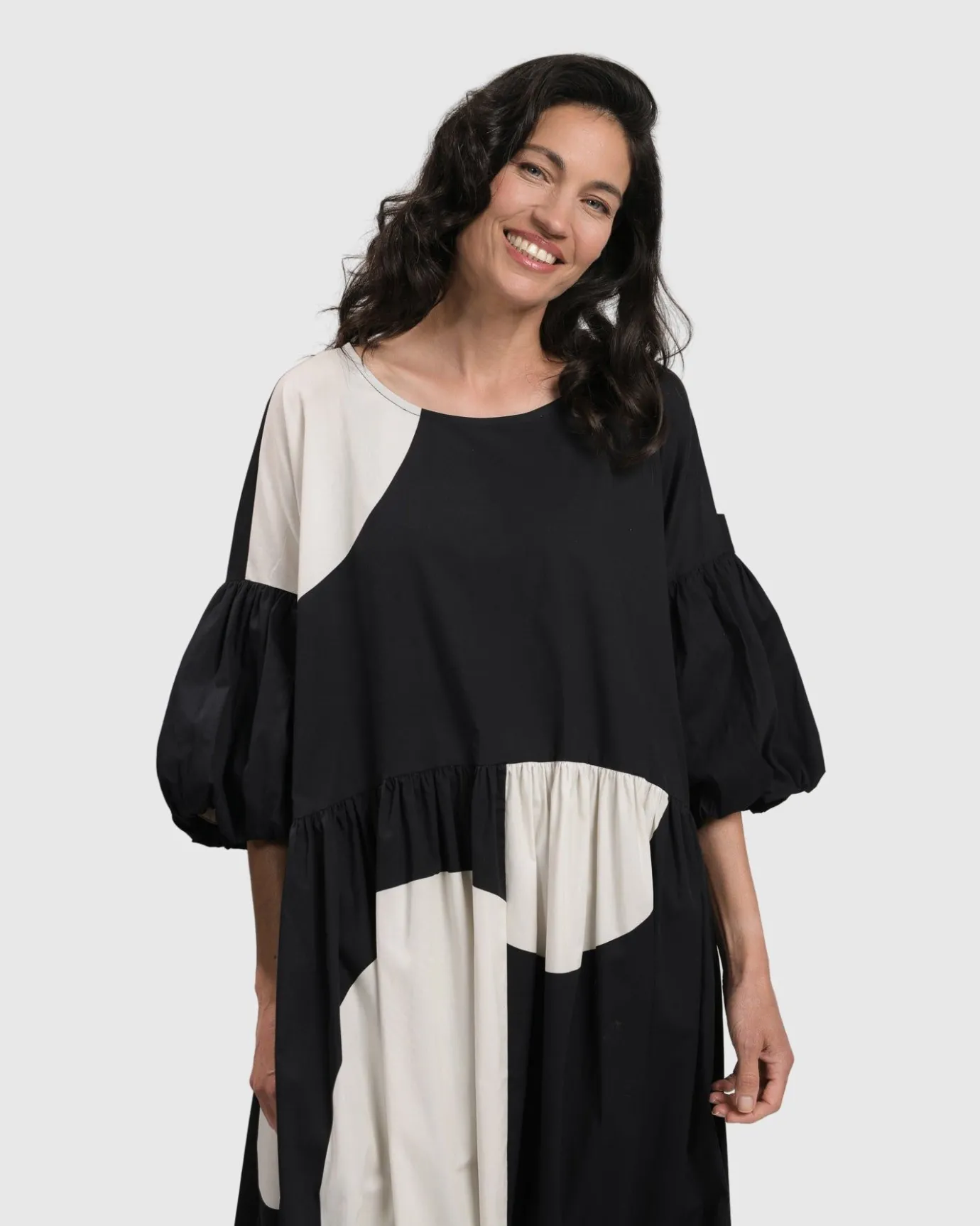 Women Alembika Plus<Donna Effortless Dress, Mono