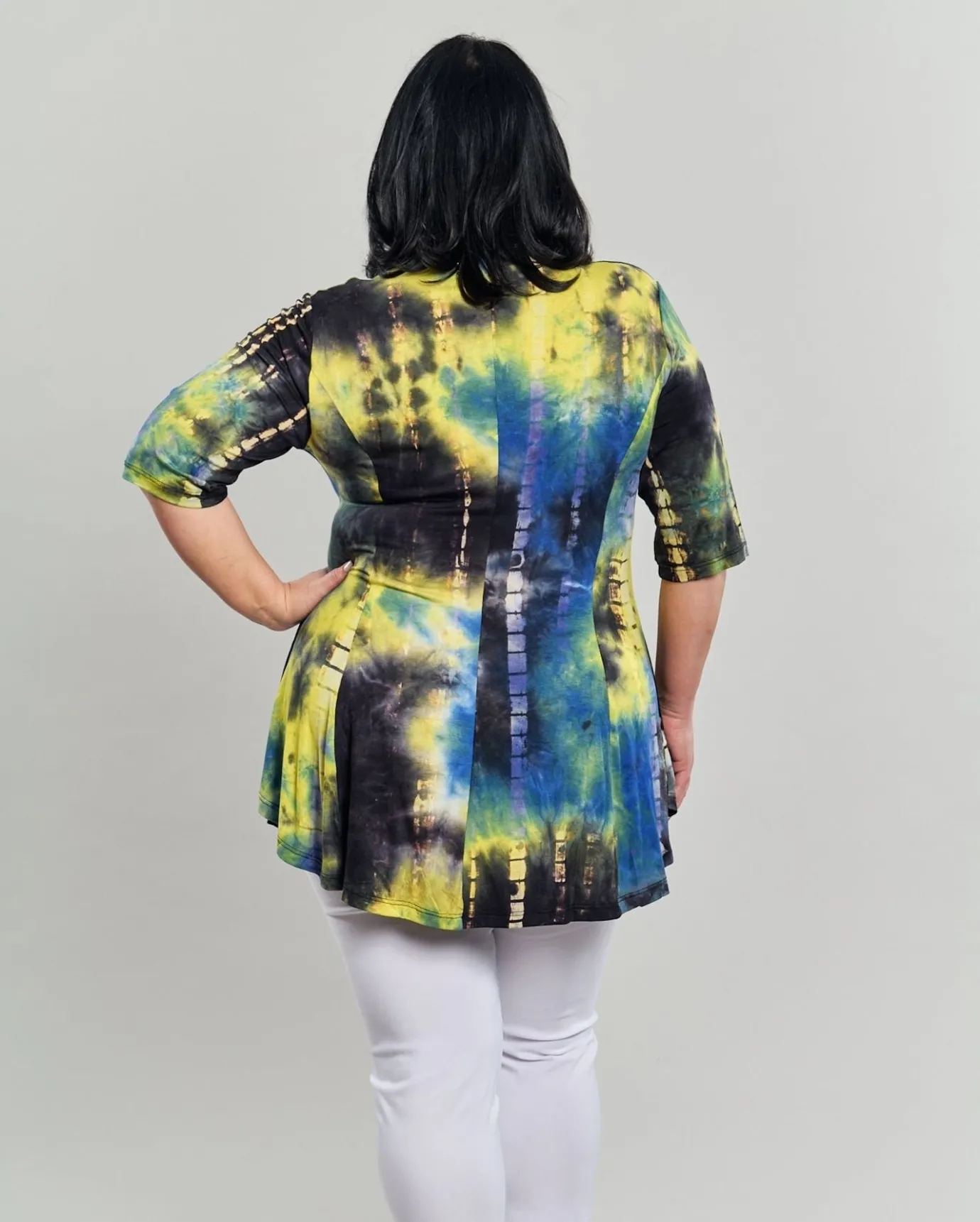 Women Alembika Tops & Tunics<Dreamy V-Neck Top, Tie Dye