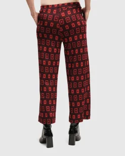 Women Alembika Pants & Skirts<Dynamite Days Dynamo Pants, Red