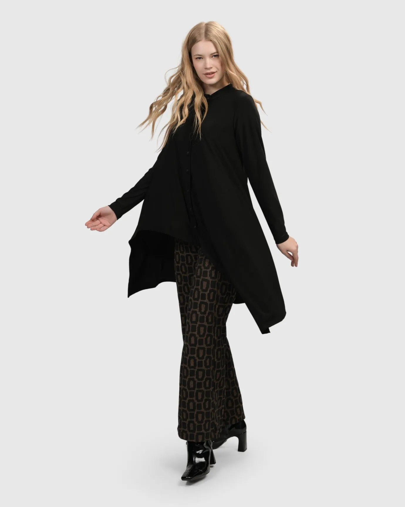 Women Alembika Pants & Skirts<Dynamite Days Flare Pants, Coffee