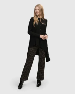 Women Alembika Pants & Skirts<Dynamite Days Flare Pants, Coffee