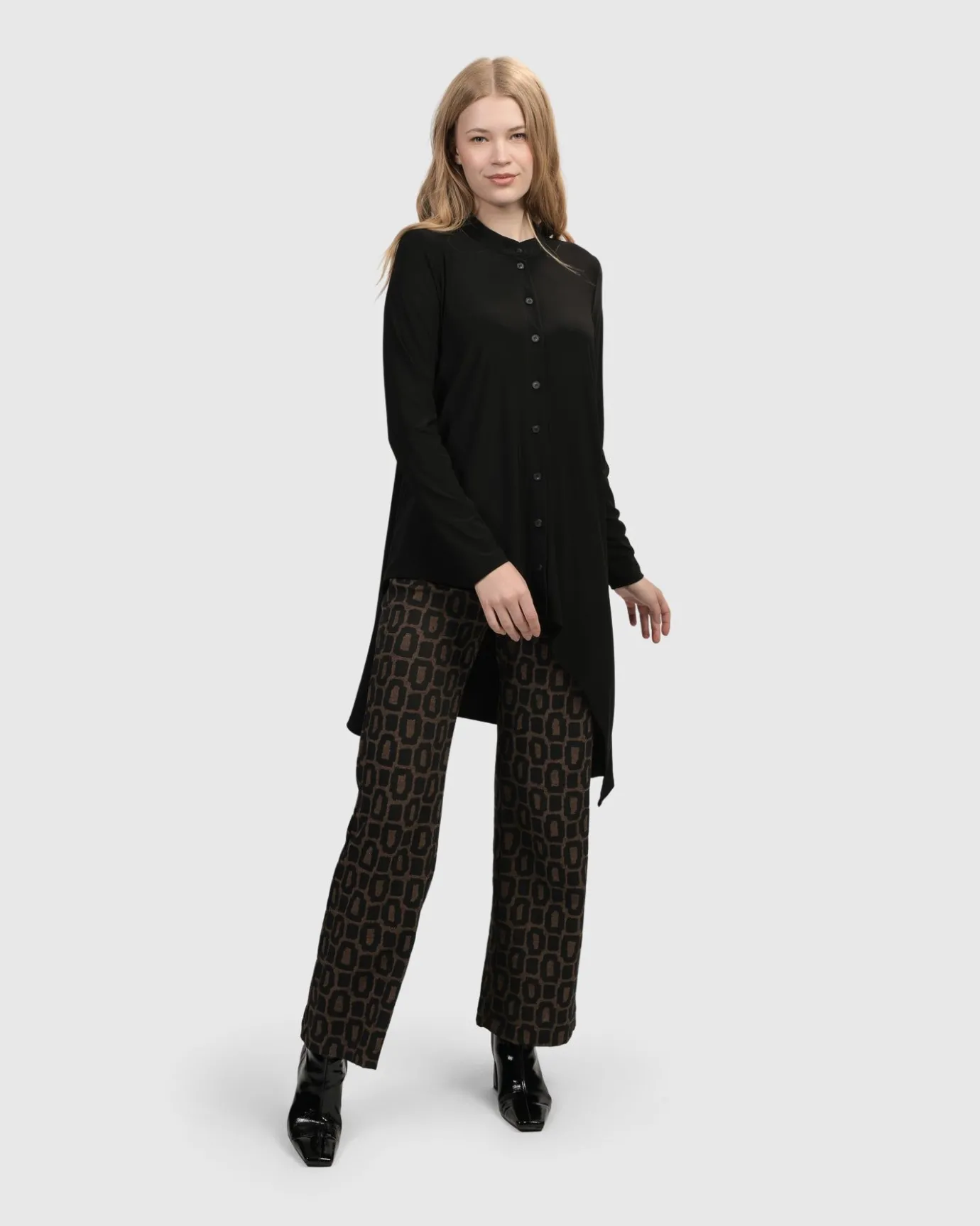Women Alembika Pants & Skirts<Dynamite Days Flare Pants, Coffee
