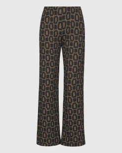 Women Alembika Pants & Skirts<Dynamite Days Flare Pants, Coffee