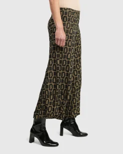 Women Alembika Pants & Skirts<Dynamite Days Punto Pants, Ochre