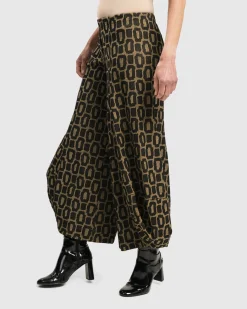 Women Alembika Plus<Dynamite Days Punto Pants, Ochre