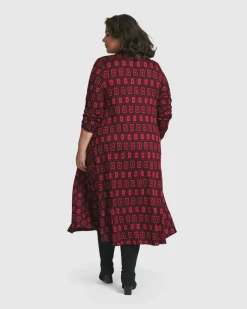 Women Alembika Dresses<Dynamite Shirt Dress, Red