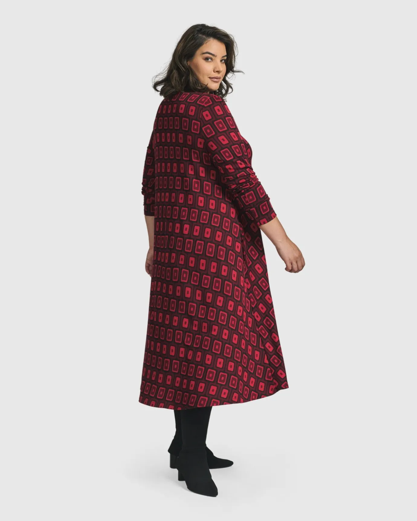Women Alembika Plus<Dynamite Shirt Dress, Red