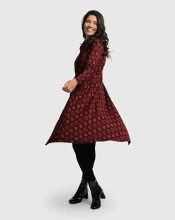 Women Alembika Plus<Dynamite Shirt Dress, Red