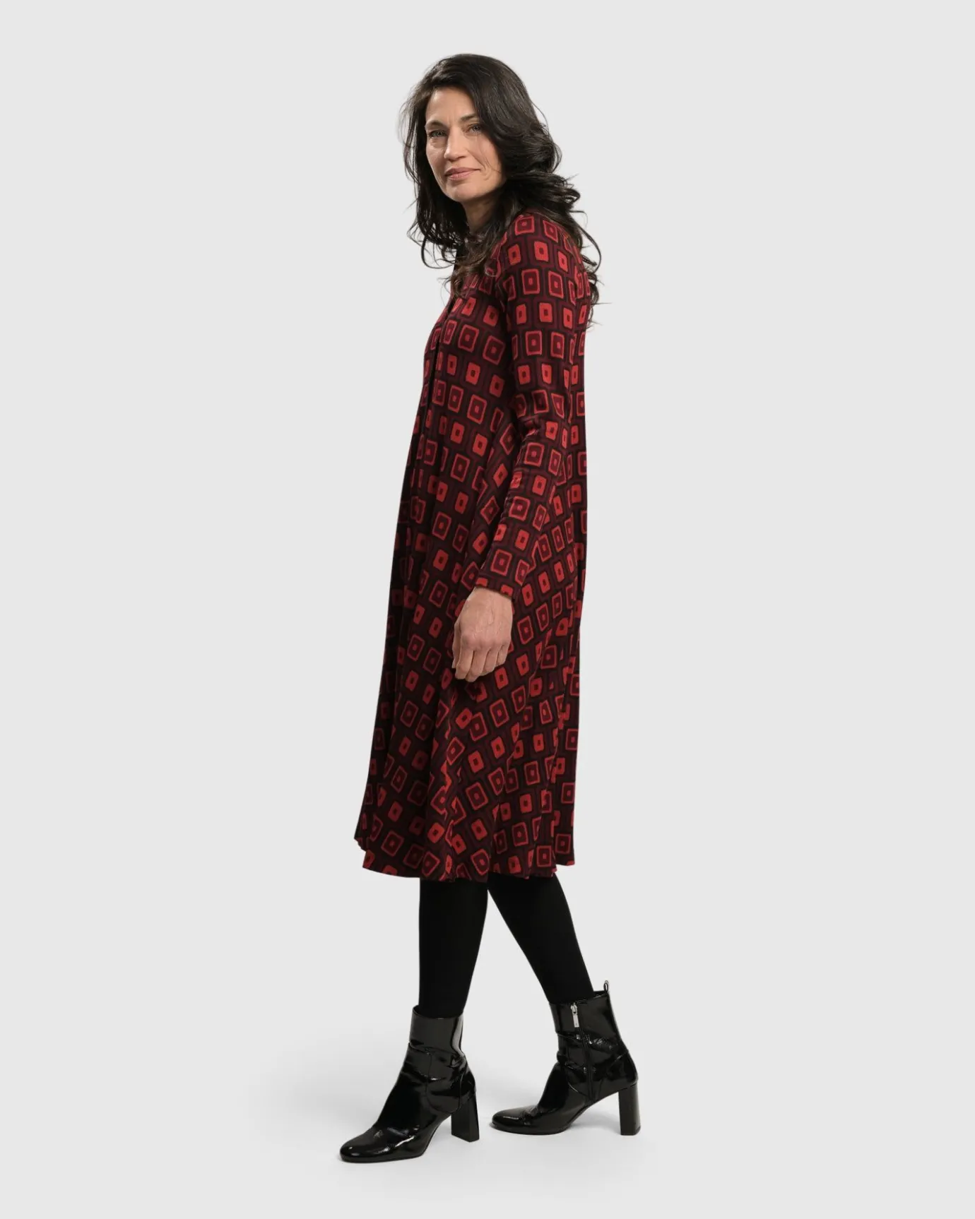 Women Alembika Plus<Dynamite Shirt Dress, Red