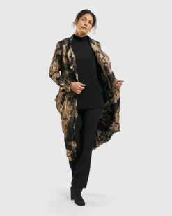 Women Alembika Plus<El Dorado Jacket, Bronze