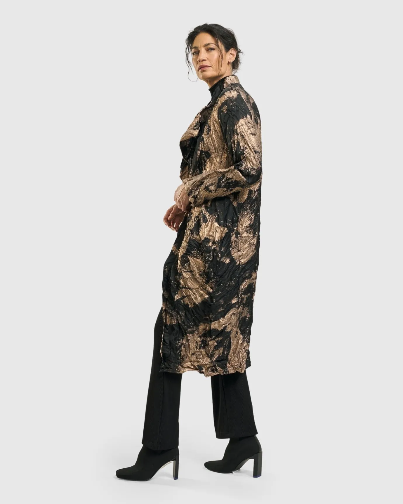 Women Alembika Plus<El Dorado Jacket, Bronze