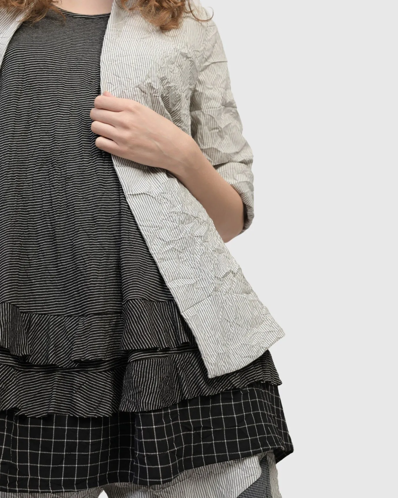 Women Alembika Jackets<Electra Woven Jacket, Stripes