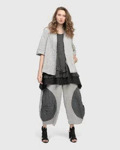 Women Alembika Plus<Electra Woven Jacket, Stripes