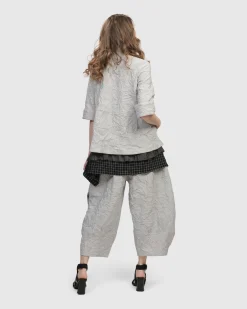 Women Alembika Plus<Electra Woven Jacket, Stripes