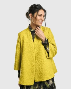 Women Alembika Jackets<Empress A-Line Jacket, Yellow