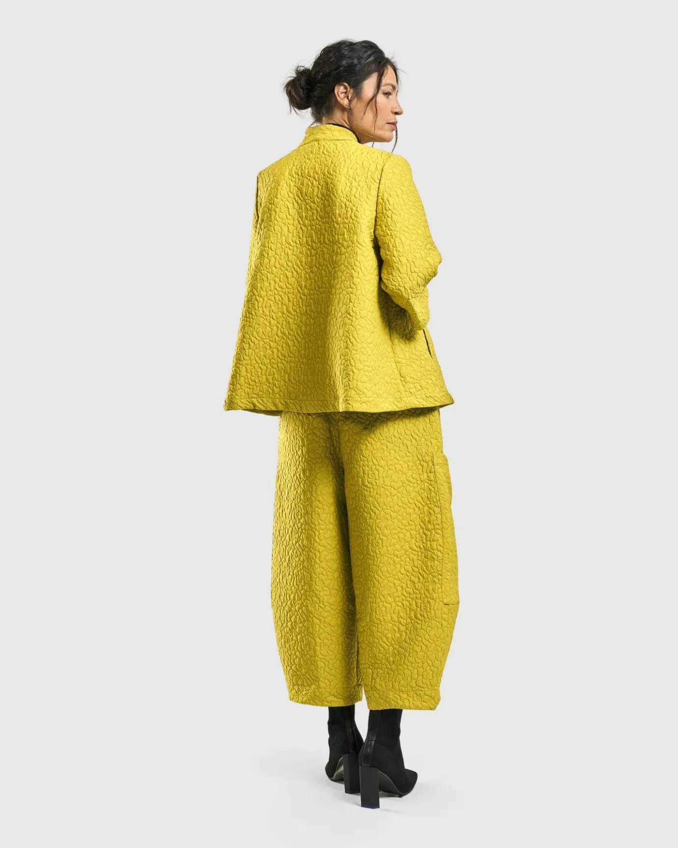Women Alembika Jackets<Empress A-Line Jacket, Yellow