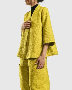 Women Alembika Plus<Empress A-Line Jacket, Yellow