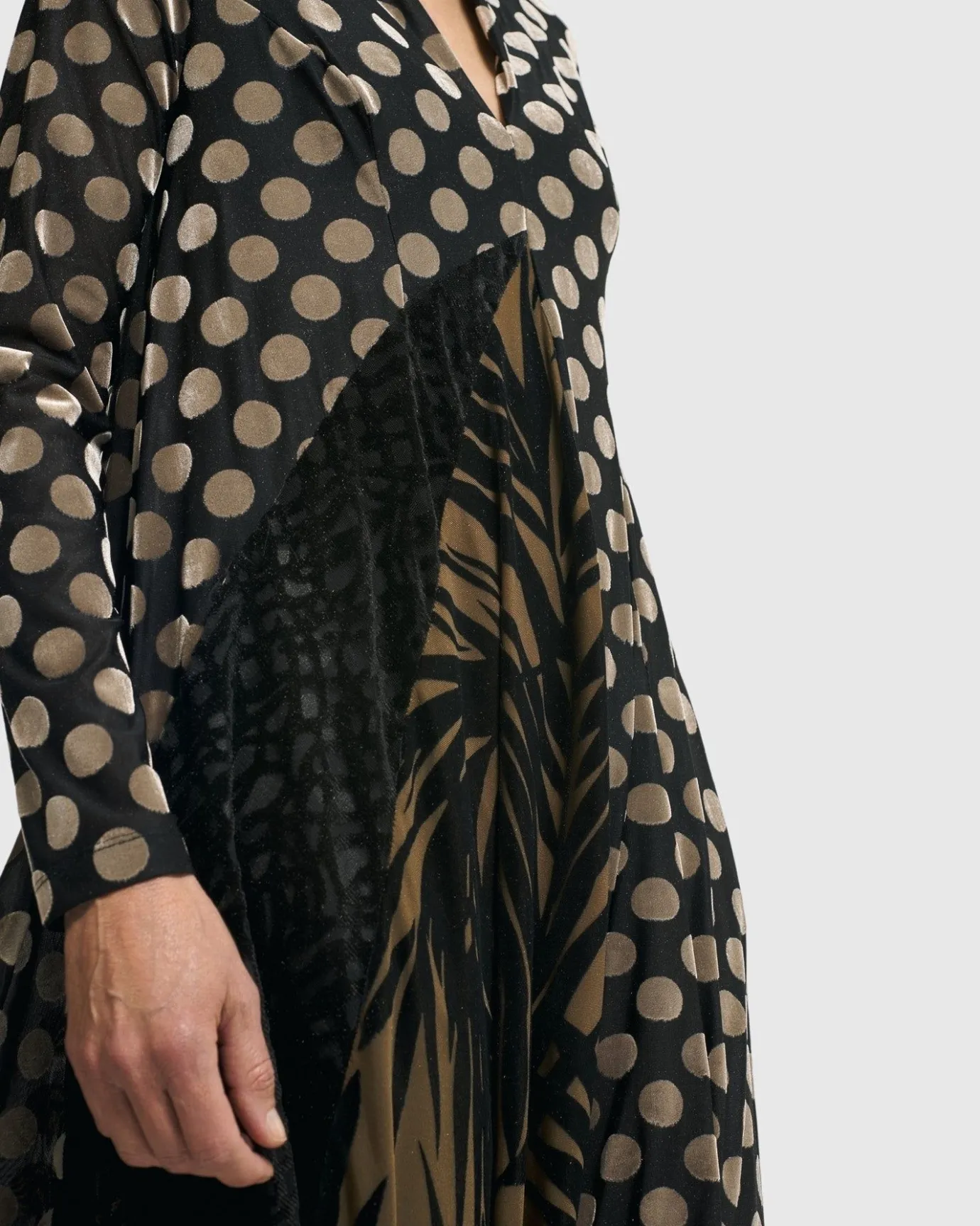 Women Alembika Dresses<Equinox Cocoon Dress, Gold