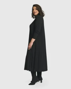 Women Alembika Plus<Essential A Line Dress, Black