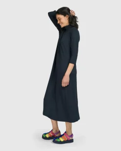 Women Alembika Plus<Essential A-Line Dress, Ocean