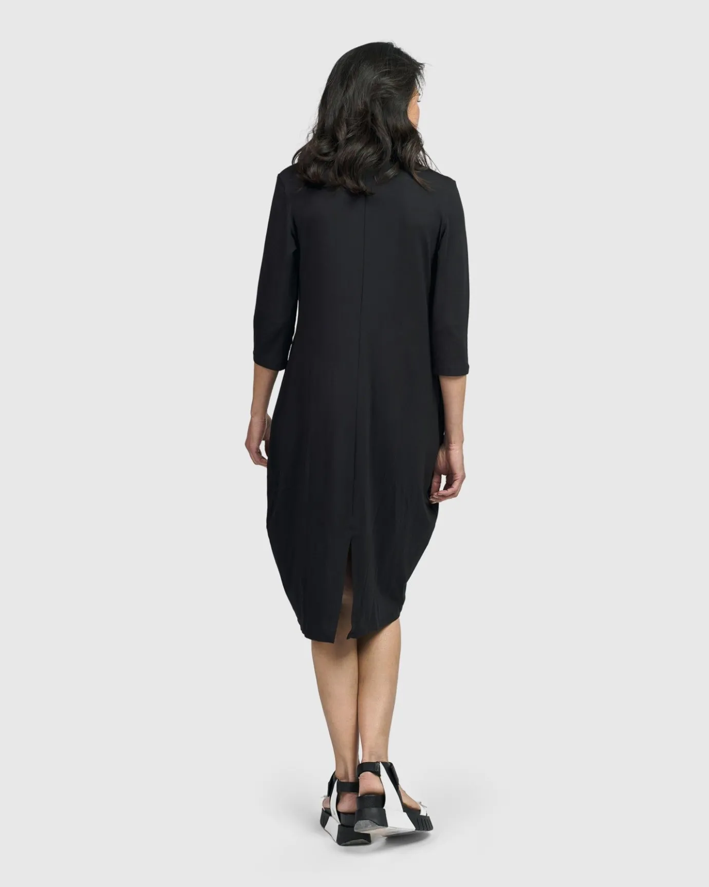 Women Alembika Plus<Essential Cargo Dress, Black