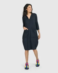 Women Alembika Dresses<Essential Cargo Dress, Ocean