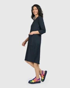 Women Alembika Dresses<Essential Cargo Dress, Ocean