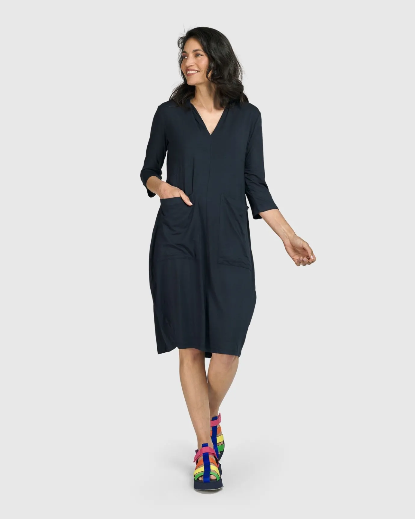 Women Alembika Dresses<Essential Cargo Dress, Ocean