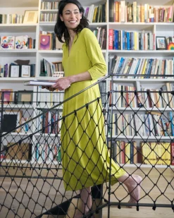 Women Alembika Plus<Essential Cocoon Dress, Lime