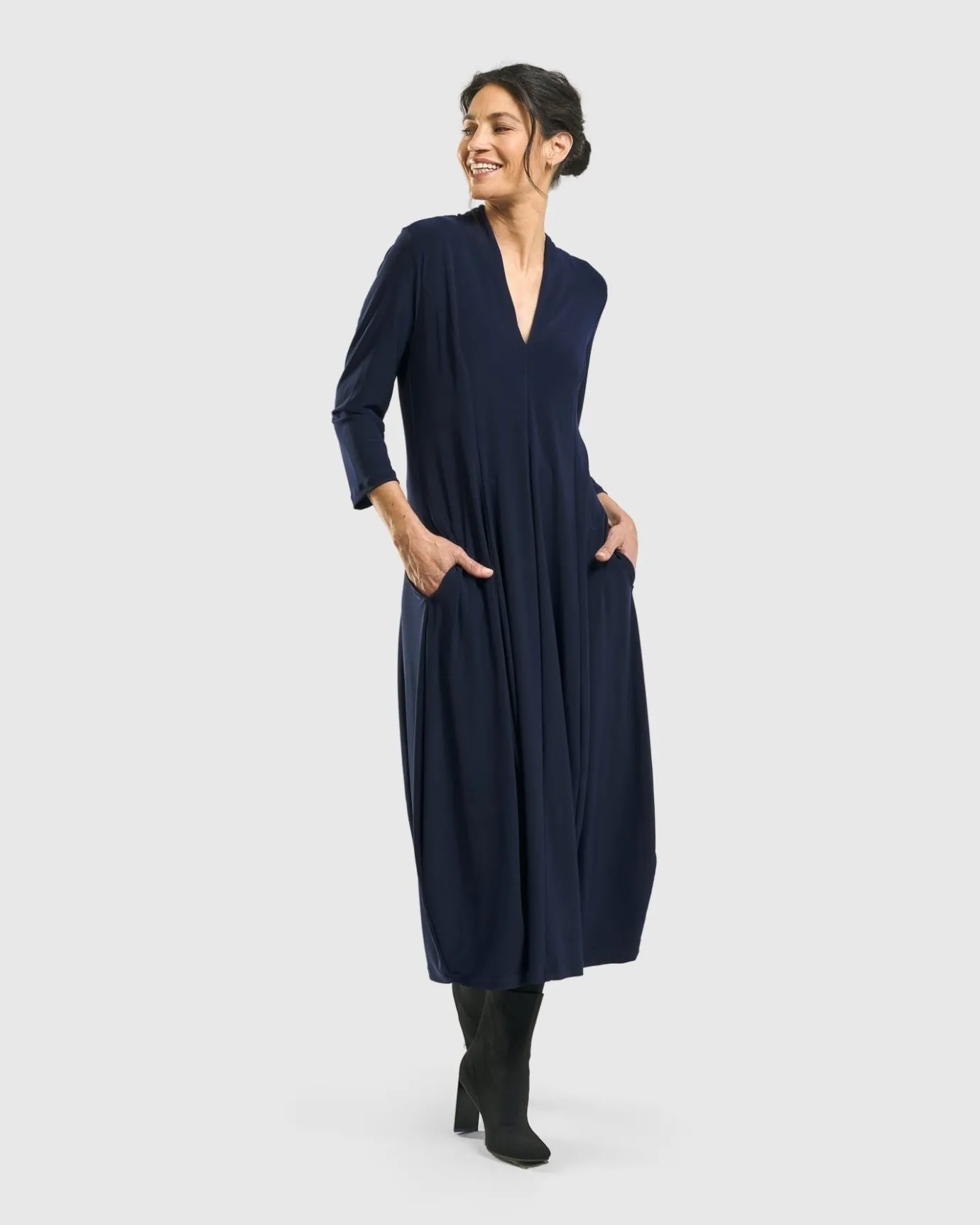 Women Alembika Dresses<Essential Cocoon Dress, Night