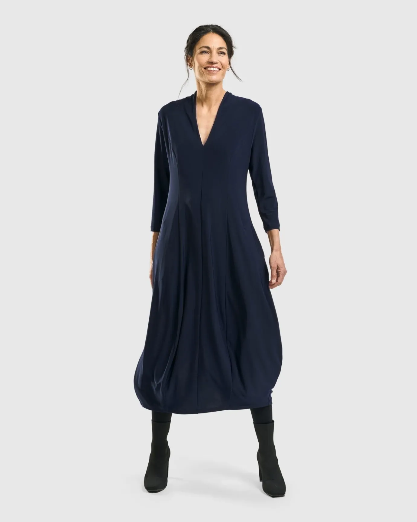 Women Alembika Dresses<Essential Cocoon Dress, Night