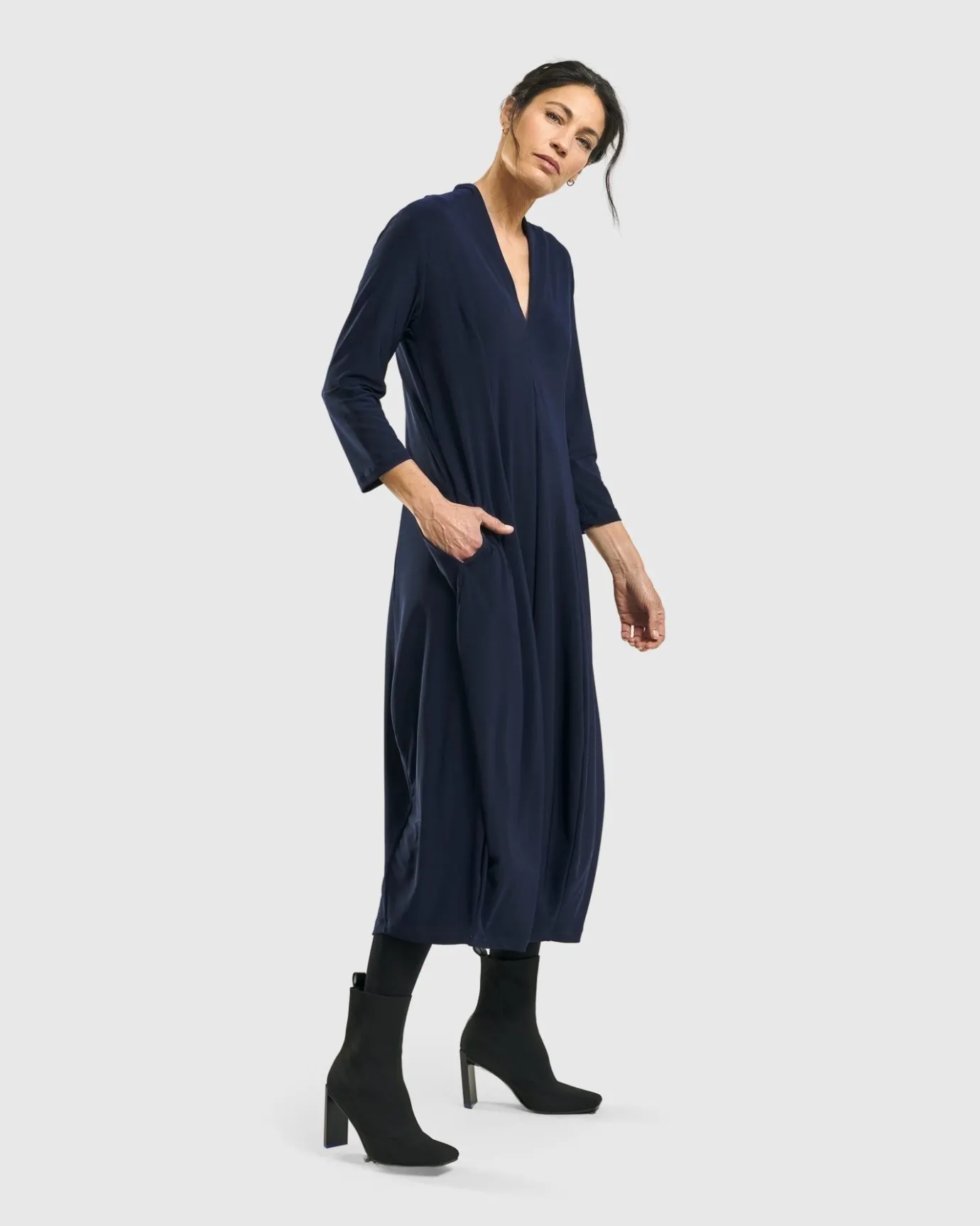 Women Alembika Dresses<Essential Cocoon Dress, Night