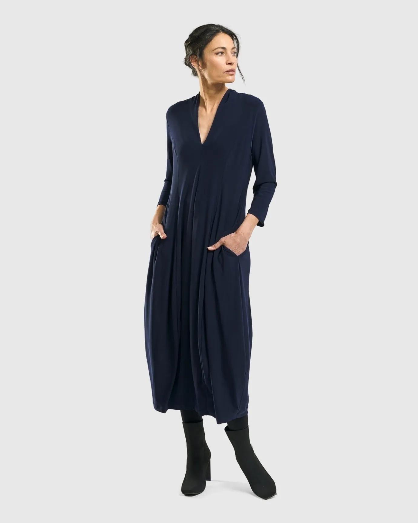 Women Alembika Dresses<Essential Cocoon Dress, Night
