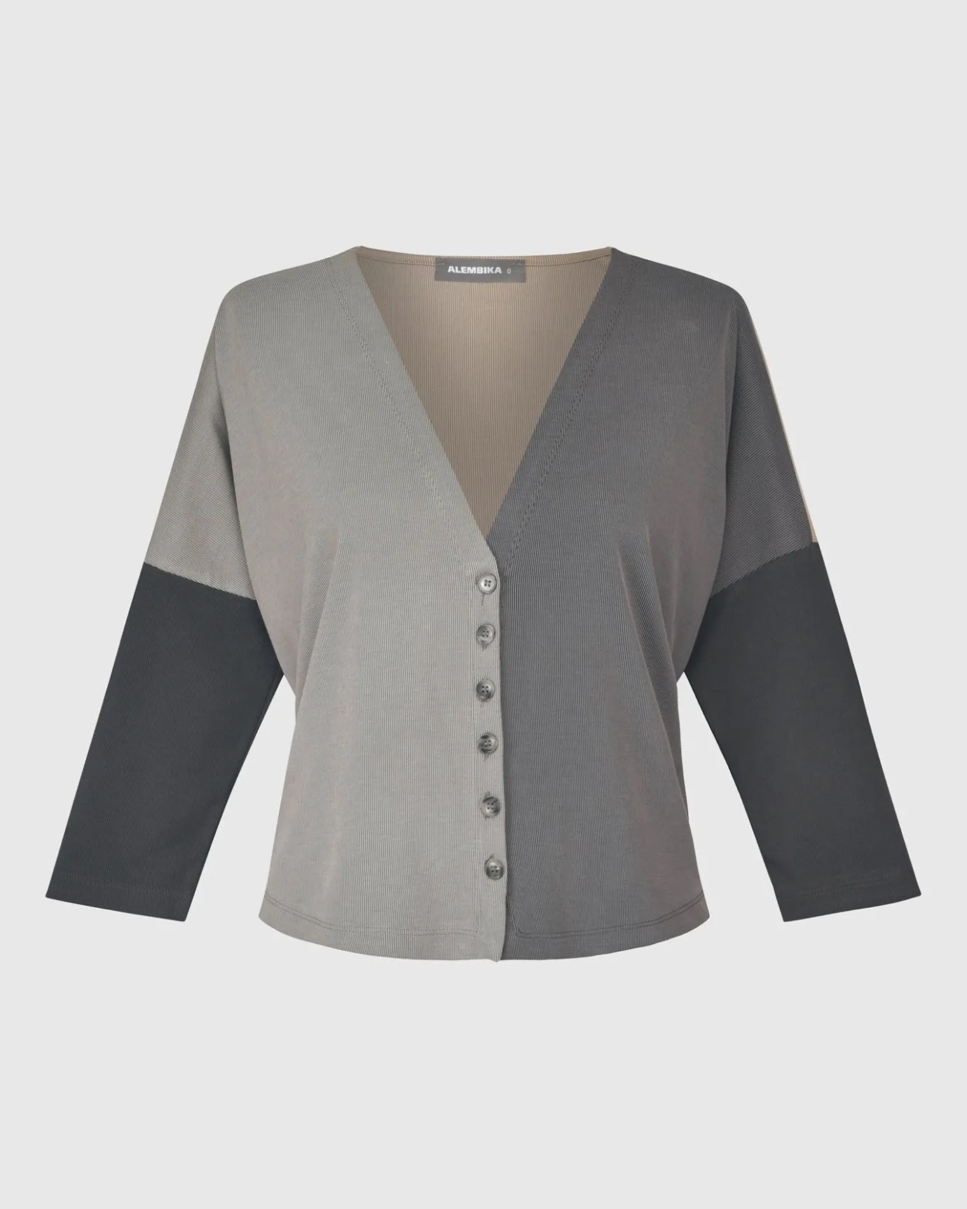 Women Alembika Plus<Essential Colorblock Cupro Cardigan, Multi