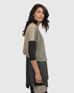 Women Alembika Jackets<Essential Colorblock Cupro Cardigan, Multi