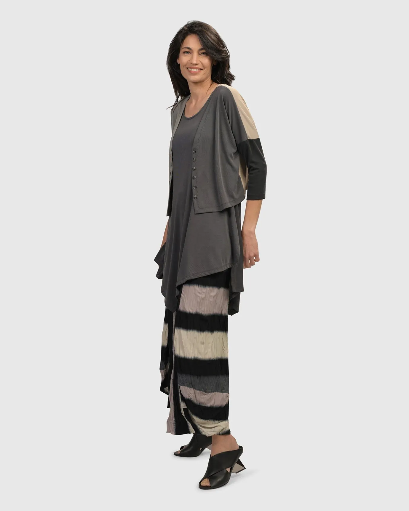 Women Alembika Jackets<Essential Colorblock Cupro Cardigan, Multi