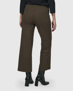 Women Alembika Plus<Essential Cropped Pants, Brown