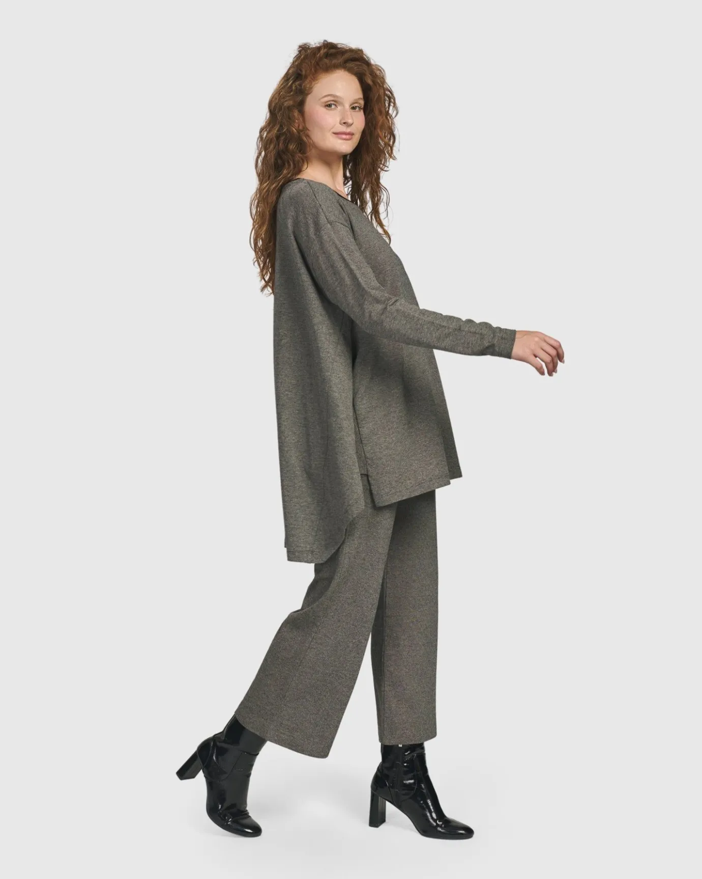 Women Alembika Pants & Skirts<Essential Cropped Pants, Fog