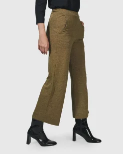 Women Alembika Plus<Essential Cropped Pants, Honey
