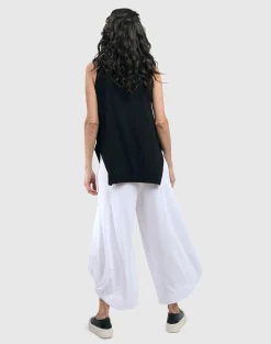 Women Alembika Tops & Tunics<Essential Cutaway Tank Top, Black