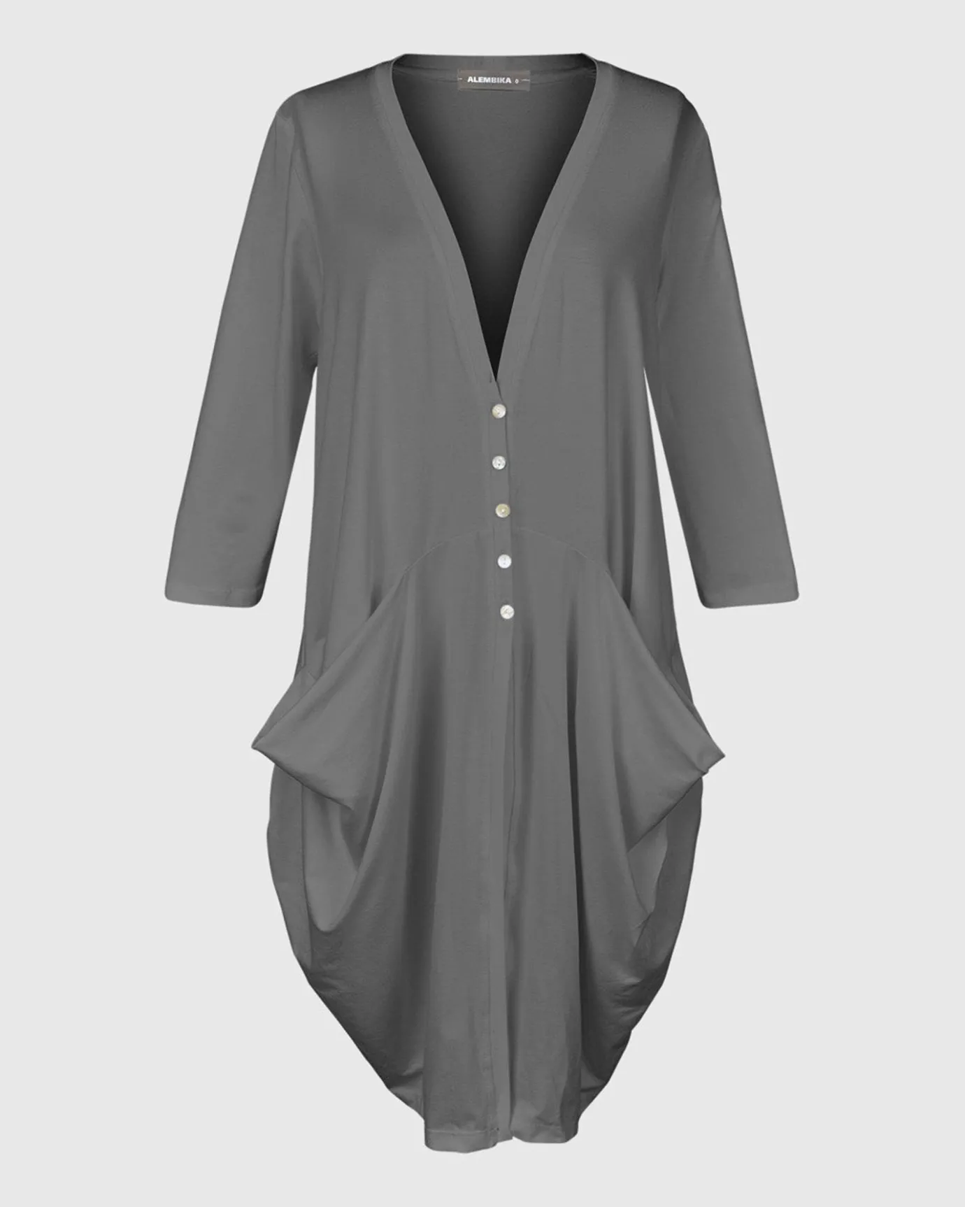 Women Alembika Jackets<Essential Draped Cocoon Jacket, Green