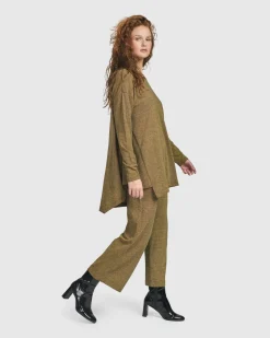 Women Alembika Plus<Essential Flared Top, Honey